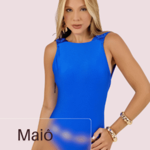 Maiô Drapeado Abdominal